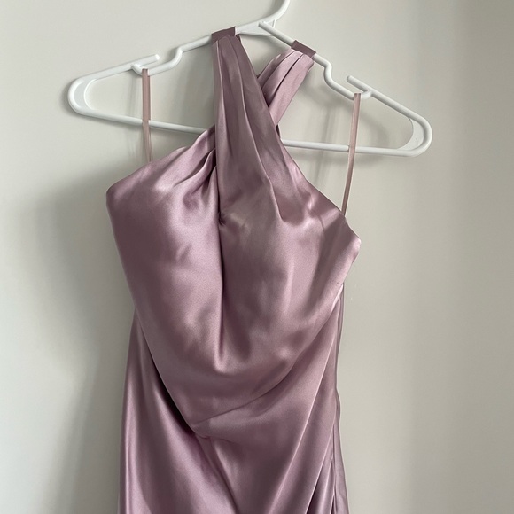 Revelry Athena Satin Dress (Petite Maxi, Size 0) - Picture 8 of 11
